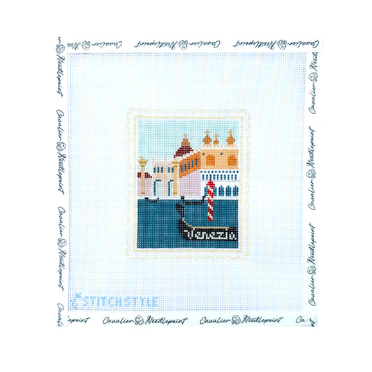 Venetian Gondola Stamp